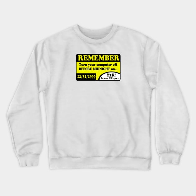 Y2K Crewneck Sweatshirt by BradyRain